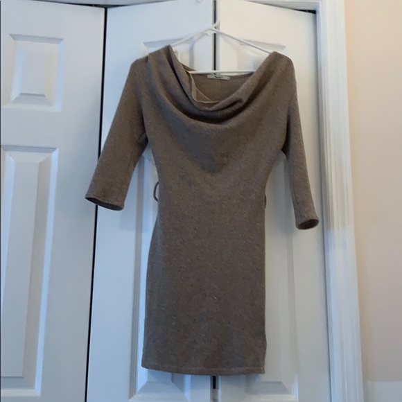 Beige body con dress - Picture 1 of 2